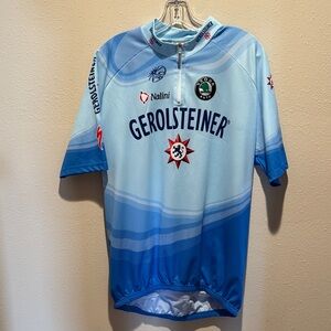 Gerolsteiner Cycling Jersey in Blue